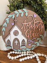 Load image into Gallery viewer, Amazing Grace Door Hanger