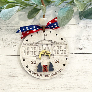 Trump White House Ornament