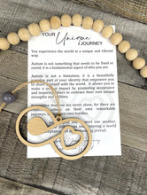 Load image into Gallery viewer, Your Unique Journey Autism Infinity Ornament