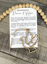 Load image into Gallery viewer, Messangers of Peace and Love Dove Ornament