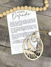 Load image into Gallery viewer, A Fierce Defender- Father's Ornament