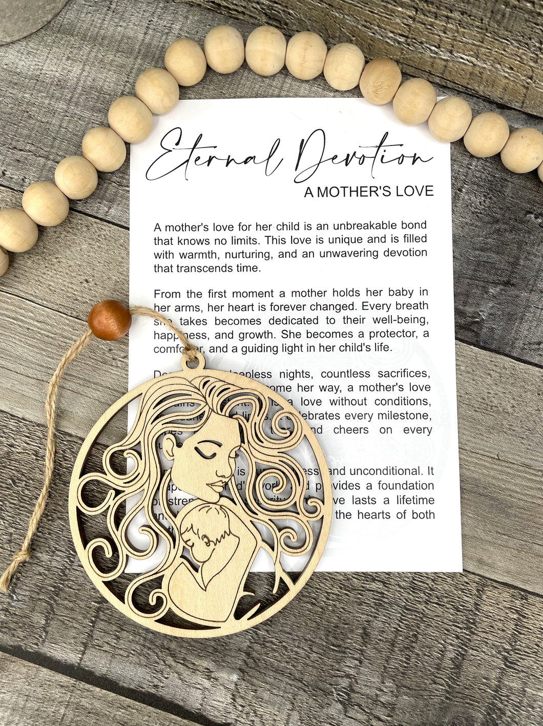 Eternal Devotion - A Mother's Love Ornament