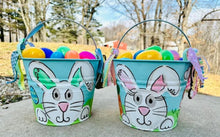Load image into Gallery viewer, Hand Painted Personalized Easter Bucket
