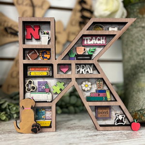 Book Nook Initial Shelf Sitter- June 3rd and 10th