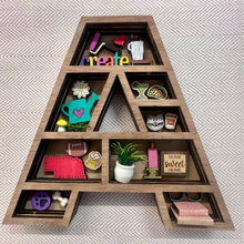 Load image into Gallery viewer, Book Nook Initial Shelf Sitter- June 3rd and 10th