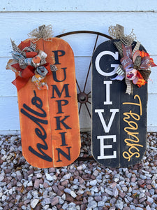 Big Pumpkin Workshop Sept. 18th