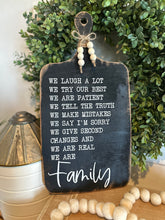 Load image into Gallery viewer, Family Matto Faux Cutting Board