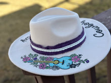 Load image into Gallery viewer, Saddle Up &amp; Stencil- A Rancher Hat Stenciling Workshop March 25th