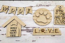 Load image into Gallery viewer, You, Me and the Dogs Tiered Tray Set