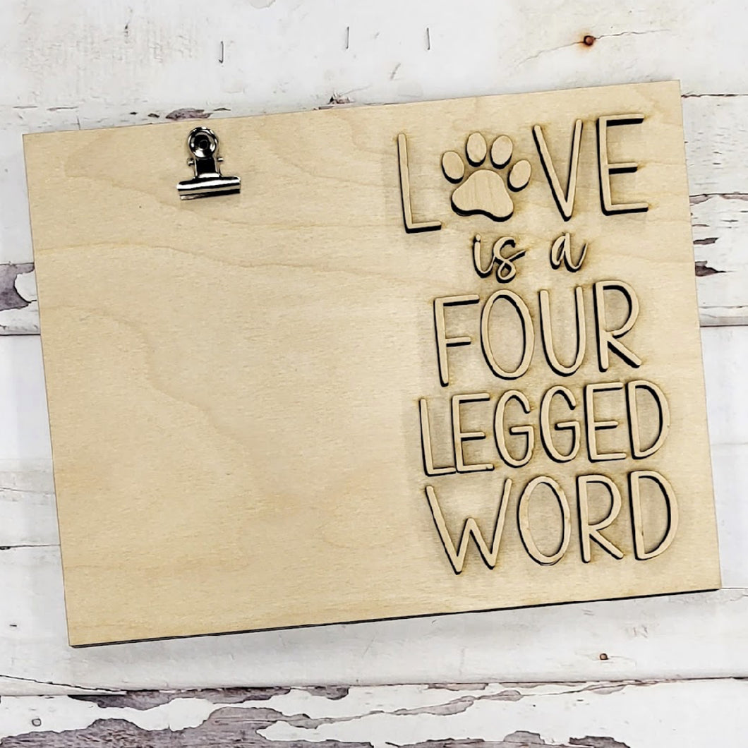 Love is a Four Legged Word