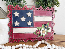 Load image into Gallery viewer, Lacey Vintage American Flag