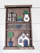 Load image into Gallery viewer, Wall Collage Shelf Holder and Interchangeable Pieces