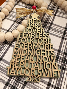 Tay Tay Christmas Tree Ornaments