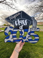 Load image into Gallery viewer, Class of 2025 Tiered Tray Set and Door Hanger