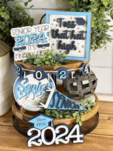 Load image into Gallery viewer, Class of 2024 Tiered Tray Set