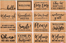 Load image into Gallery viewer, Custom Door Mats- June 18th 6pm