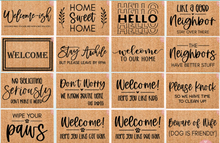 Load image into Gallery viewer, Custom Door Mats- June 18th 6pm