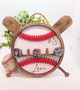 Sports Rings and Metal Display/Holders