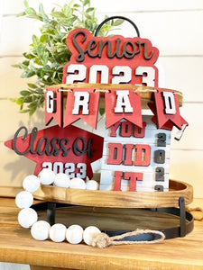 Class of 2023 Tiered Tray