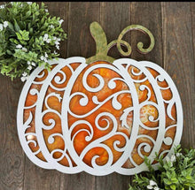 Load image into Gallery viewer, Pumpkin Paint Pour