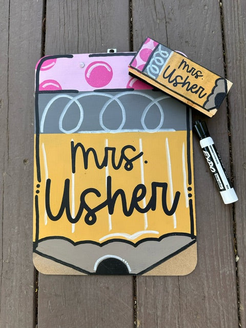 Clipboard and Eraser Combo Pre-Order
