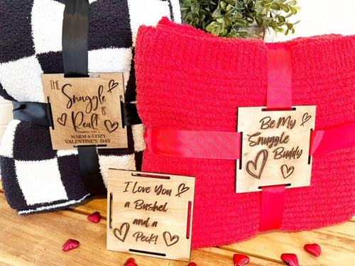 Valentine Blanket Tag