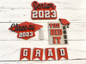 Class of 2023 Tiered Tray