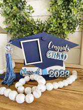 Load image into Gallery viewer, Congrats Grad Standing Picture Frame and Tassel Holder