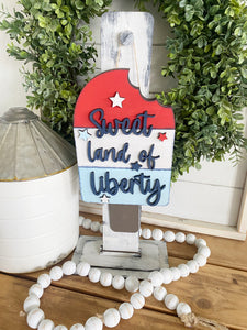 Patriotic Popsicle Hanger
