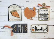 Load image into Gallery viewer, Thankful Thanksgiving Tiered Tray Set