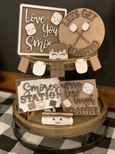 Load image into Gallery viewer, S’mores Tiered Tray Set