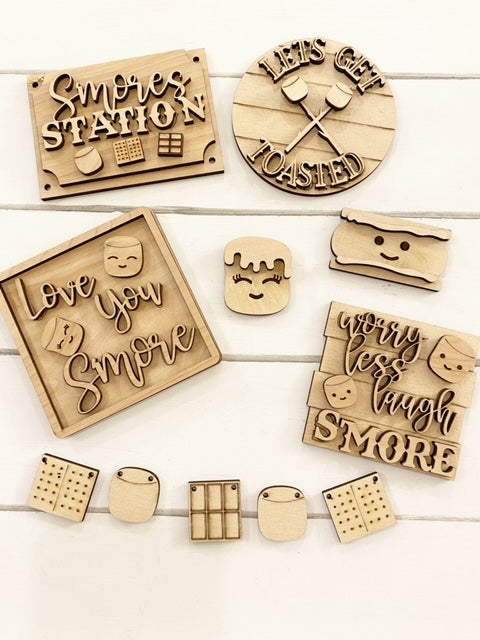 Smores Tiered Tray Set