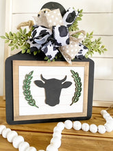 Load image into Gallery viewer, Interchangeable Cow Tag Hanger