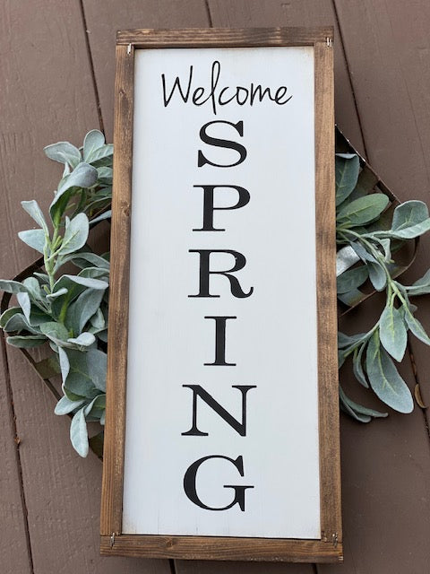 Reversible Spring/Summer sign – Line Upon Line