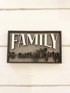 Year Round Family Quote Tiered Tray Bundle