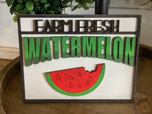 Watermelon Tier Tray Set