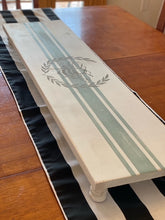 Load image into Gallery viewer, White Wood Table Runner