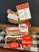 Load image into Gallery viewer, Class of 2021 Graduation Tiered Tray Set