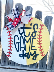 Baseball/Softball Door Hangers