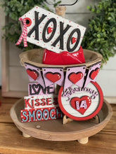 Load image into Gallery viewer, XOXO Tiered Tray Set