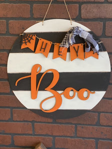 Hey Boo! Door Hanger