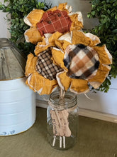Load image into Gallery viewer, Fabric Sunflowers