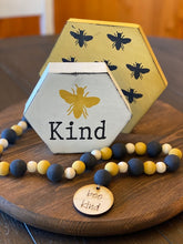 Load image into Gallery viewer, Black and Yellow Beaded Garland