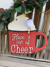 Load image into Gallery viewer, Reversible Campfire Mug Door Hanger