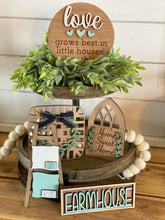 Load image into Gallery viewer, Farmhouse Tiered Tray Set