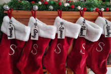 Load image into Gallery viewer, Stocking Name Tags
