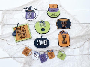 Rea Dun Hocus Pocus Tiered Tray set Pre-Made