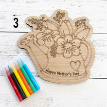 Load image into Gallery viewer, Mother’s Day Coloring Cards