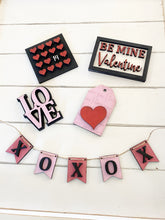 Load image into Gallery viewer, XOXO Tiered Tray set