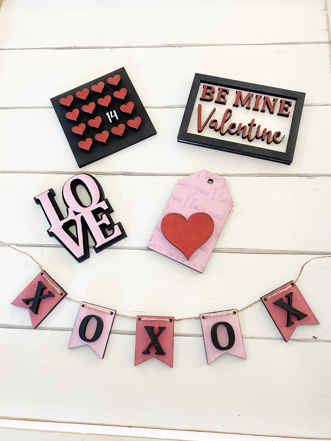 XOXO Tiered Tray set